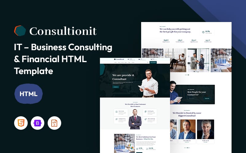 Consultionit – Business Consulting html website