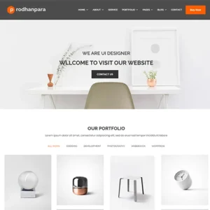 Prodhanpara - Personal portfolio WordPress Theme