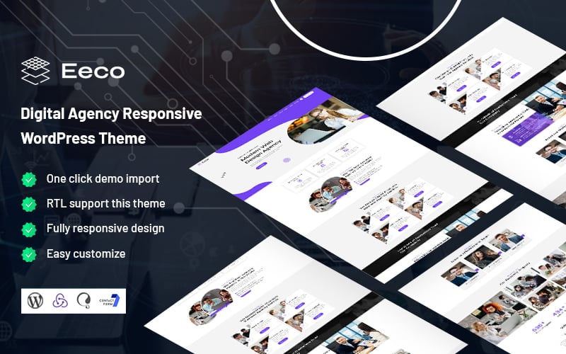 digital agency wp theme