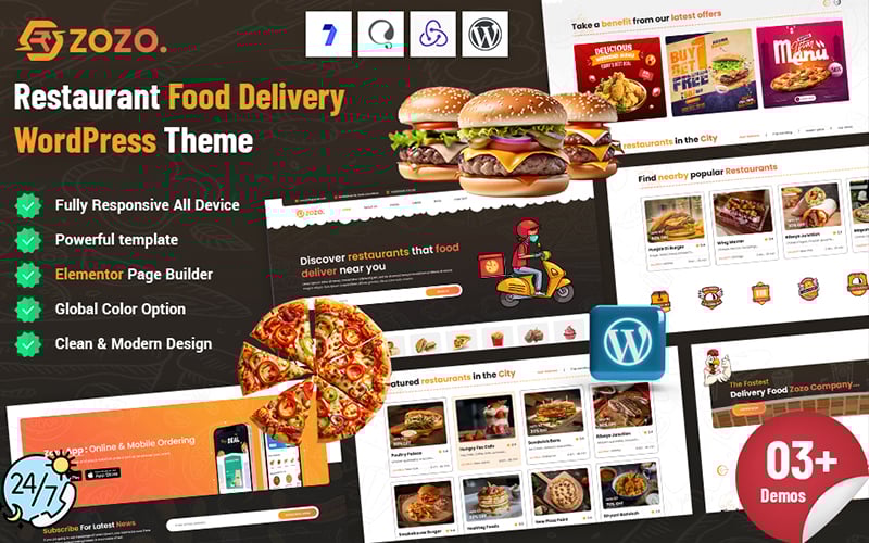 Zozo - Restaurant Food Delivery