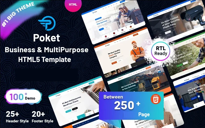poket-business-and-multipurpose-responsive-website-template