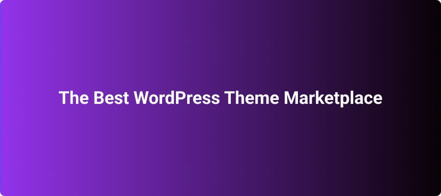 wordpress theme marketplace
